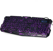 backlight wired gaming keyboard set