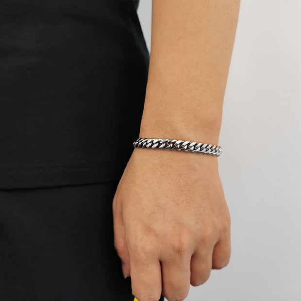Male Stainless Steel Cuban Bracelet