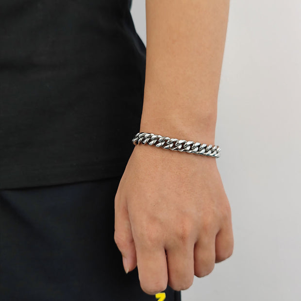 Male Stainless Steel Cuban Bracelet